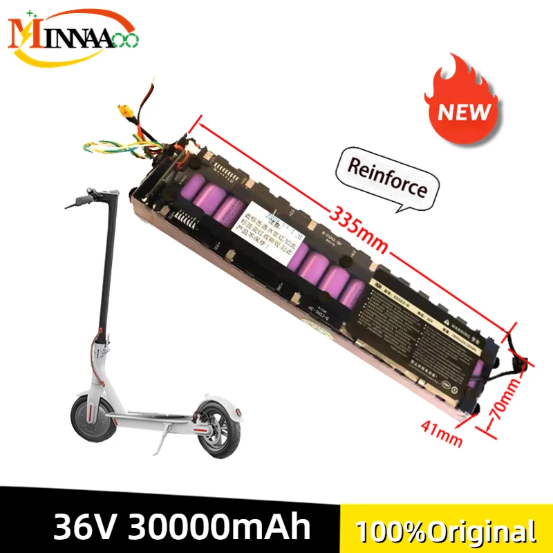 36V 30AH литиева батерия 18650 10S3P 250 W ~ 600 W за електрически скутер Xiaomi Mijia m3650