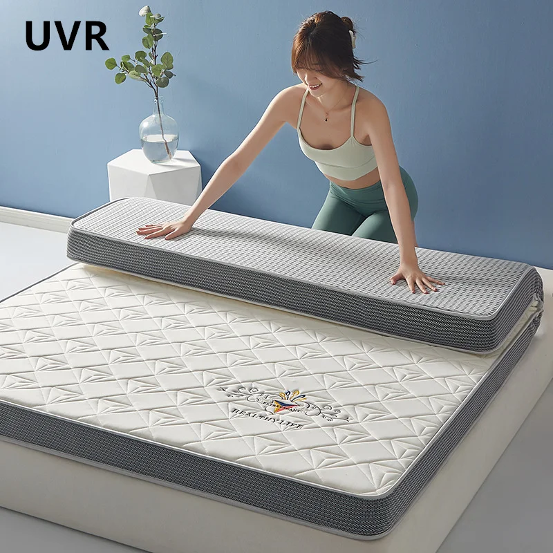 Висококачествен матрак UVR, дебели татами с ефект на паметта, с начало дишаща латексный матрак, с двойно легло в реален размер0