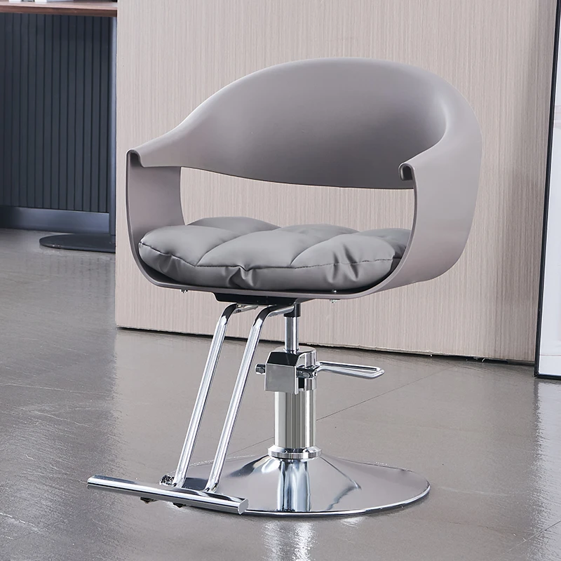 Естетически фризьорски столове, въртящи се ергономични луксозни фризьорски столове, педикюрные столове, мебели за интериора на Sillas Barberia MQ50BC0