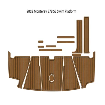 2018 Monterey 378 SE Платформа за плуване с подножкой Лодка EVA пяна изкуствен лик Палубни пол
