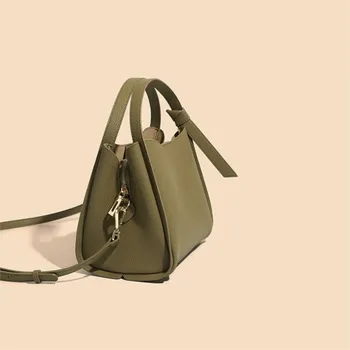 2023, Луксозна дизайнерска дамска чанта на рамото, маркова чанта ръчна изработка, чанта през рамо, чантата, чанти за жени, новият дизайнер