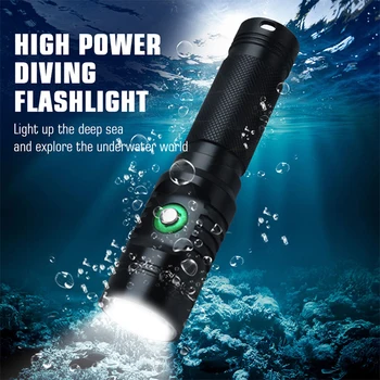 BORUiT S2 мощен фенер за гмуркане 1000LM супер професионален подводен led фенер с помощта на водоустойчива приключенска лампи 18650 IPX8