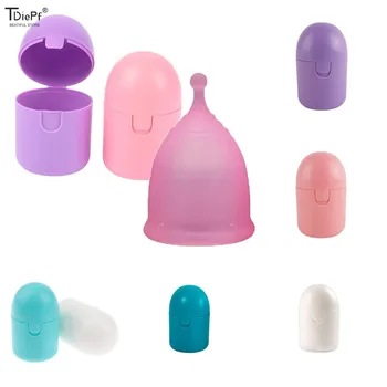 Кутия за съхранение за дезинфекция на менструални чаши, запечатани дамска чанта за съхранение на менструални чаши, чанта за менструални чаши, дамски хигиена