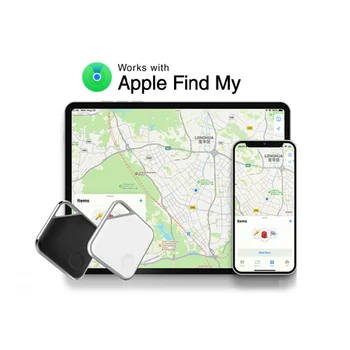 Мини устройство за търсене на ключове Bluetooth 5.0, устройство за проследяване на местоположението, смарт тагове, работещ с Apple, Find My