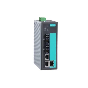 МОКСА EDS-405A-SS-SC, управляван Ethernet switch входно ниво с 3 порта 10/100 BaseT (X)