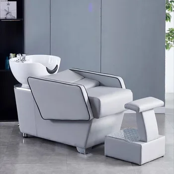 Накрайник за душ, легло за измиване на коса, стилист, преносим луксозен шампоан, стол за интериора, минималистичная мебели за интериора на Silla Peluqueria MQ50SC