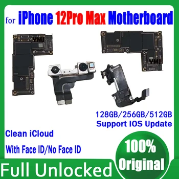 Оригинален чист iCloud, за дънната платка iphone 12 Pro max с подкрепата на Face ID Актуализация за логическа заплата iphone 12Pro Max отключен