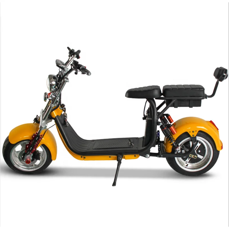 Високоскоростен електрически скутер Citycoco с една литиева батерия и 10-инчов алуминиева джанта1