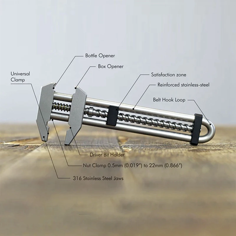 Многофункционален гаечен ключ за носене регулируем гаечен гаечен ключ Обзавеждане Универсален гаечен ключ е Инструмент Metmo Grip1
