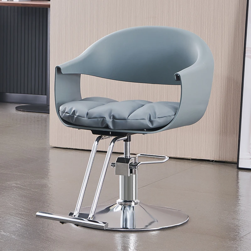 Естетически фризьорски столове, въртящи се ергономични луксозни фризьорски столове, педикюрные столове, мебели за интериора на Sillas Barberia MQ50BC3