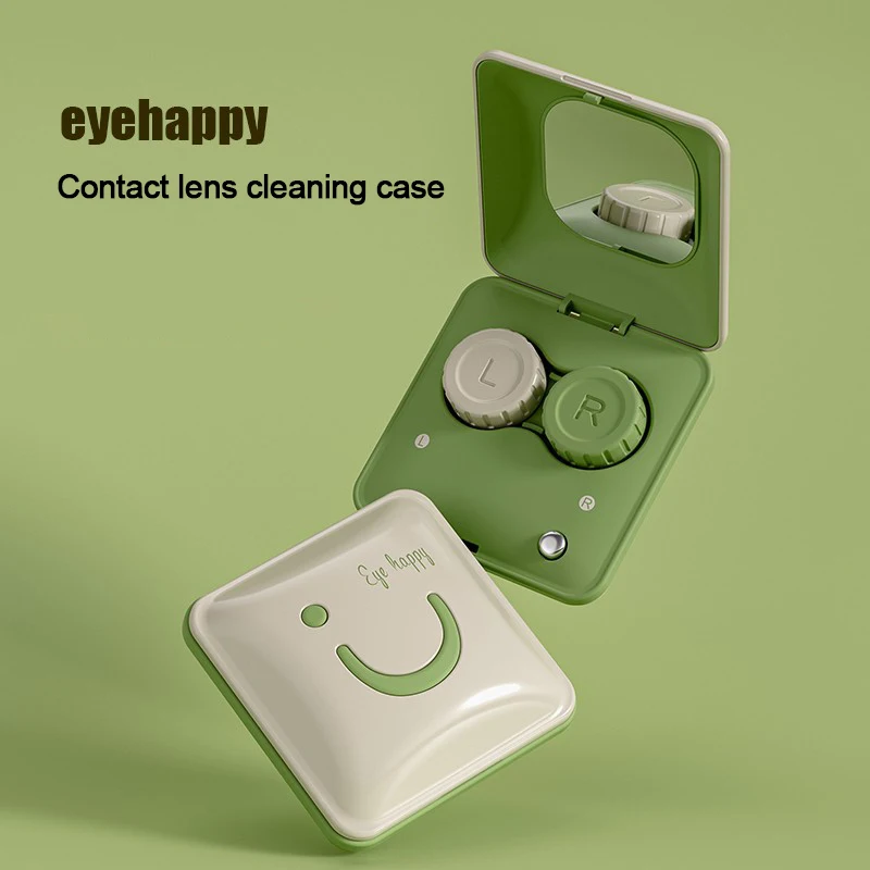 Машина за ултразвук, почистване на контактни лещи, козметични контейнер за съхранение на учениците, преносим перална машина, инструмент за почистване на контактни лещи5