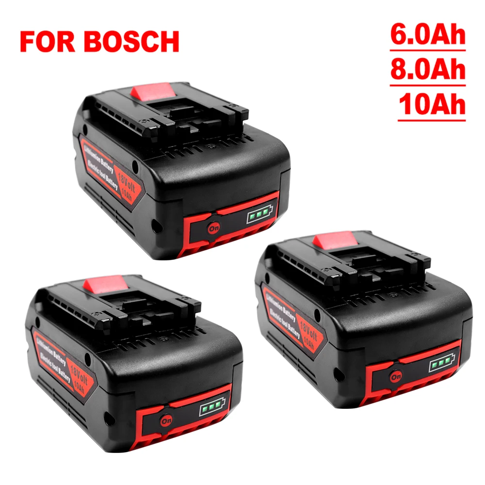 18 10.0 A Литиево-йонна Акумулаторна Батерия За Bosch 18 Електроинструмент Гръб 10000 ма Преносим Взаимозаменяеми Показател BAT6090