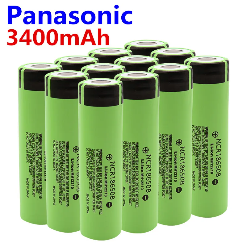 2023 Original NCR18650B 3,7 V 3400mah 18650 Lithium-Akku Für Panasonic Taschenlampe batterien und USB ladegerät0