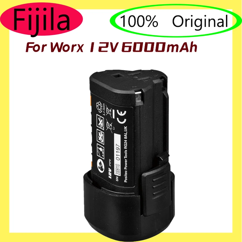 Voor Worx WA3505 12 6000 mah Литиево-йонна батерия Akku WA3553 WA3503 WA3509 WX128 WX382 WX530 WX673 Vervangende Batterij L500