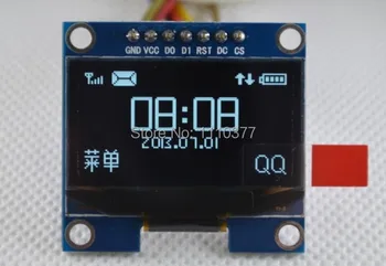 1,3-инчов син OLED LCD дисплей Модул SH1106 Drive IC 132*64