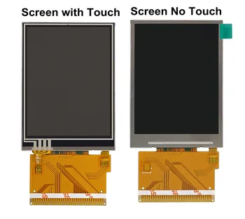 2,8-инчов 37-пинов цветен екран TFT LCD (сензорен екран / без допир) ST7789, задвижваща чип, 16-битов интерфейс MCU 240 (RGB) * 320