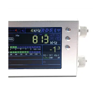2-ро поколение TEF6686 полнодиапазонный FM/MW/къси вълни HF /LW радио фърмуер V1.18 3.2-инчов LCD дисплей + метален корпус + говорител