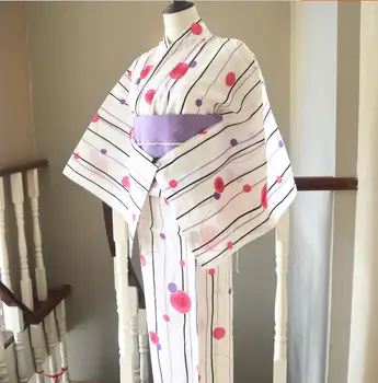 2023 Японското женското кимоно, риза за cosplay, малко освежаващо халат юката