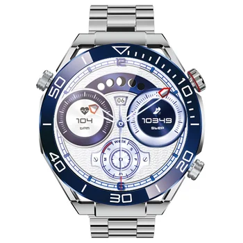 2023New Мъжки DT Ultra Капитан Бизнес Смарт часовници 1,5 инча, Bluetooth Покана Compass NFC AI Гласова Спортен Мониторинг Ultimate Smartwatch