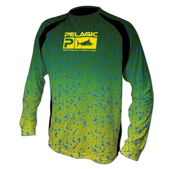 2024 Ризи за Риболов, Слънчеви Рокли с дълъг ръкав От Джърси със защита От Uv Upf 50 Облекло Дишащи Дрехи За Риболов Camisa Pesca