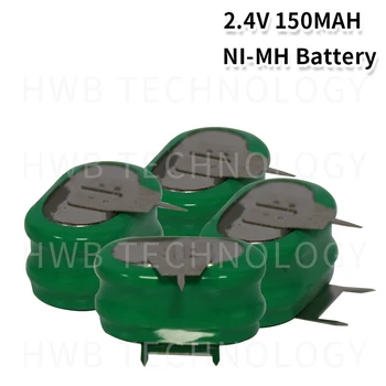 4 бр./лот Оригинален Нов KX 2,4 НА 150 mah Ni-MH Акумулаторна Батерия Ni-MH акумулаторни Батерии С Контакти Безплатна Доставка