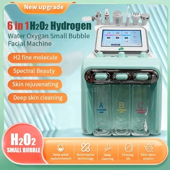 6 в 1/7 1 Hydra Дермабразио Beauty Machine H2o2 мелкопузырчатый пилинг, почистване и апарати за грижа за лицето