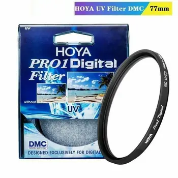 HOYA 77mm Pro 1 Digital UV-филтър за обектив на камерата Pro1 D UV (O) DMC LPF филтър за защита на обектива на камерата Nikon, Canon, Sony, Fuji