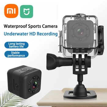 Xiaomi Mijia безжична Wifi камера HD водоустойчив пылезащитная спортна подводна камера гласова двупосочен домофонна система, домашно видео наблюдение