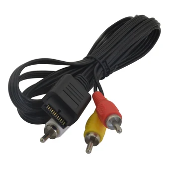 xunbeifang 10 бр. аудио-видео AV кабел към RCA за PlayStation за PS 1 Пълна игла