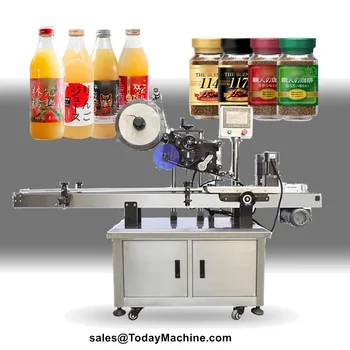 Автоматична labeller машина за квадратни бутилки, плоски кутии, етикетиране етикети