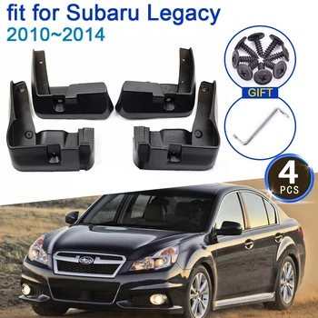 Автомобилни Калници За Subaru Legacy, 4-Врати Седан 2010 ~ 2014 5th Gen 4x Калници Защита Крило Стайлинг Аксесоари за Автомобили Клапан Скок
