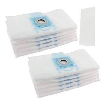 Аксесоари за прахосмукачки SANQ, торби за прах тип G и мини-филтри за прахосмукачки (опаковка от 10 торбички + 2 филтъра)