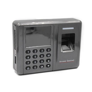 Биометричен контрол на достъп с пръстови отпечатъци, присъствие по време на RFID контролер за заключване с парола, заключване на достъп в офис, вградена машина