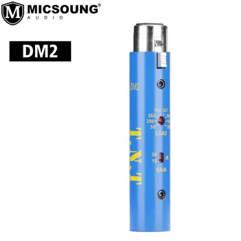 Вграден микрофон предусилвател DM2, усилвател, активатор за динамичен микрофон