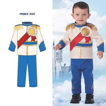 Детски костюм на принца на Хелоуин, cosplay, очарователен невероятен костюм за ролеви игри, облекло за училище 2023