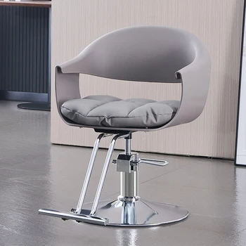 Естетически фризьорски столове, въртящи се ергономични луксозни фризьорски столове, педикюрные столове, мебели за интериора на Sillas Barberia MQ50BC