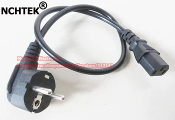 Захранващ кабел NCHTEK C13 EU Schuko, Schuko Европейския 3pin Plug КЪМ IEC 320 C13 Женски Адаптер за Захранване Кабел-Конвертор / 1 бр.