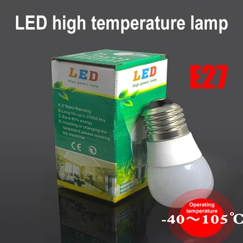 Лампа Устойчивост на топлина LED висока температура Водоустойчива Пылезащитная Лампа за Хладилно Съхранение на Стаите в Сауни Инкубатор Витрини
