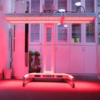 Многократно каскадно led лампа най-високата осветеност 1500 W за цялото тяло, поставка за терапия с инфрачервени червена светлина, устройство за терапия с червена светлина