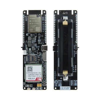Модул LILYGO® TTGO T-SIM-A7670SA с чип ESP32 4G LTE CAT1 ESP32 MCU Поддържа GSM/GPRS/EDGE 18650 Притежателя на батерията Такса слънчева зареждане