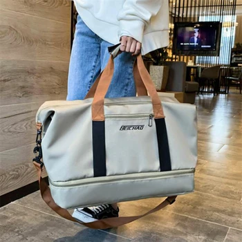Нов многофункционален походный раница за пътуване, по-голямата голям чанта за фитнес зала, спортна чанта, мъжка чанта за багаж на открито