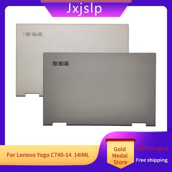 Оригинален Нов За Lenovo Yoga C740-14 C740-14IML Преносим LCD дисплей на Задната част на кутията/Златен/Сив Долния калъф 5CB0U43995 5CB0U43994