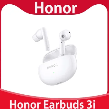 Официален Нови Слушалки Honor накрайници за уши 3i Wireless Bluetooth Слушалки, 10 мм, с потребителски подвижен пръстен С Активно Шумопотискане Безжични Слушалки