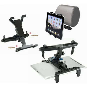 Регулируема Кола за останалите главата на задната седалка, за да 8-14 см за iPad 5 4 3 Air и на Samsung tab 10.1 tablet PC GPS