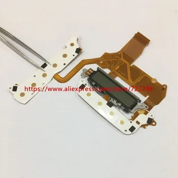 Резервни части за ремонт на задната корица на Nikon D4 Бутон функционално меню Гъвкав кабел блок с LCD дисплей 1H998-414