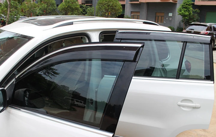 За Nissan X-Trail Измамник 2013-2019 Трето поколение T32 Пластмасов Външен Козирка Вентилационни Завеси на Прозореца Защита От Слънце И Дъжд Дефлектор 4 бр.1