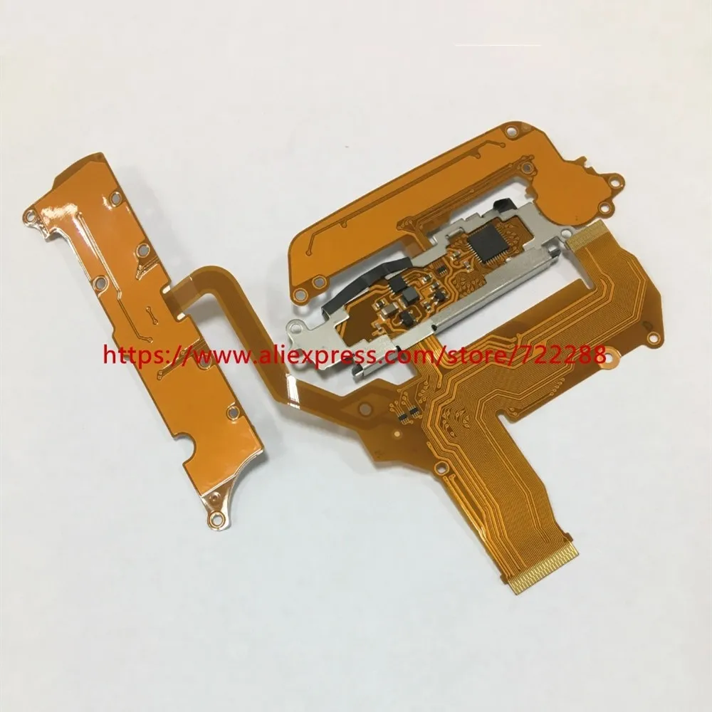 Резервни части за ремонт на задната корица на Nikon D4 Бутон функционално меню Гъвкав кабел блок с LCD дисплей 1H998-4141