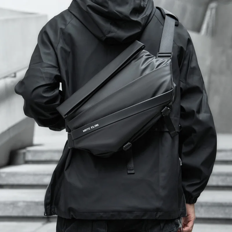 Функционална вятърна модни градинска дамски мъжки поясная чанта с наклон, цветен спортен мобилен телефон, преносим пътна водоустойчива чанта през рамо1