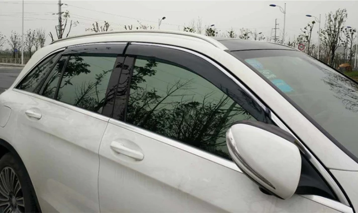 За Nissan X-Trail Измамник 2013-2019 Трето поколение T32 Пластмасов Външен Козирка Вентилационни Завеси на Прозореца Защита От Слънце И Дъжд Дефлектор 4 бр.2