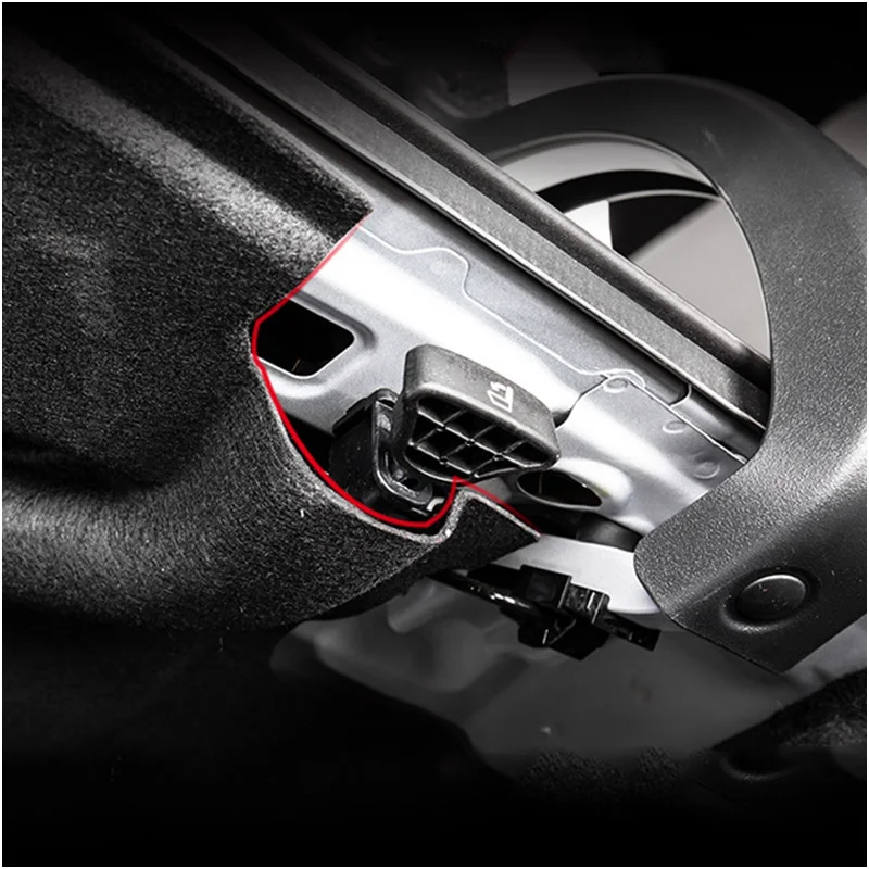 Изолация на Багажника на Колата Хлопчатобумажный звук proofing Килим Лепкава Подложка Кола-стайлинг За Honda Civic 10th 2017-20212